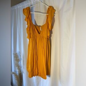 Babydoll Dress Orange L